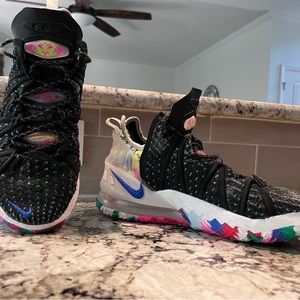 Nike Lebron’s basketball / volleyball shoes. Men’s size 7.5.